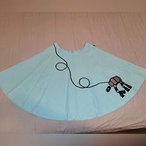 NWT Disney Her Universe Star Wars "Poodle" Skirt With AT-AT Design
